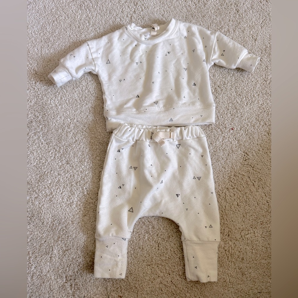 Baby Sprouts matching sweatshirt and pants
